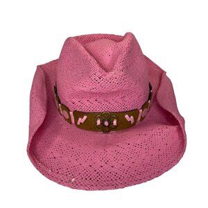 Bullhide Hot Pink Cowboy Cowgirl Hat Small Ultimate Party Accessory